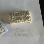 stempel creakevertje