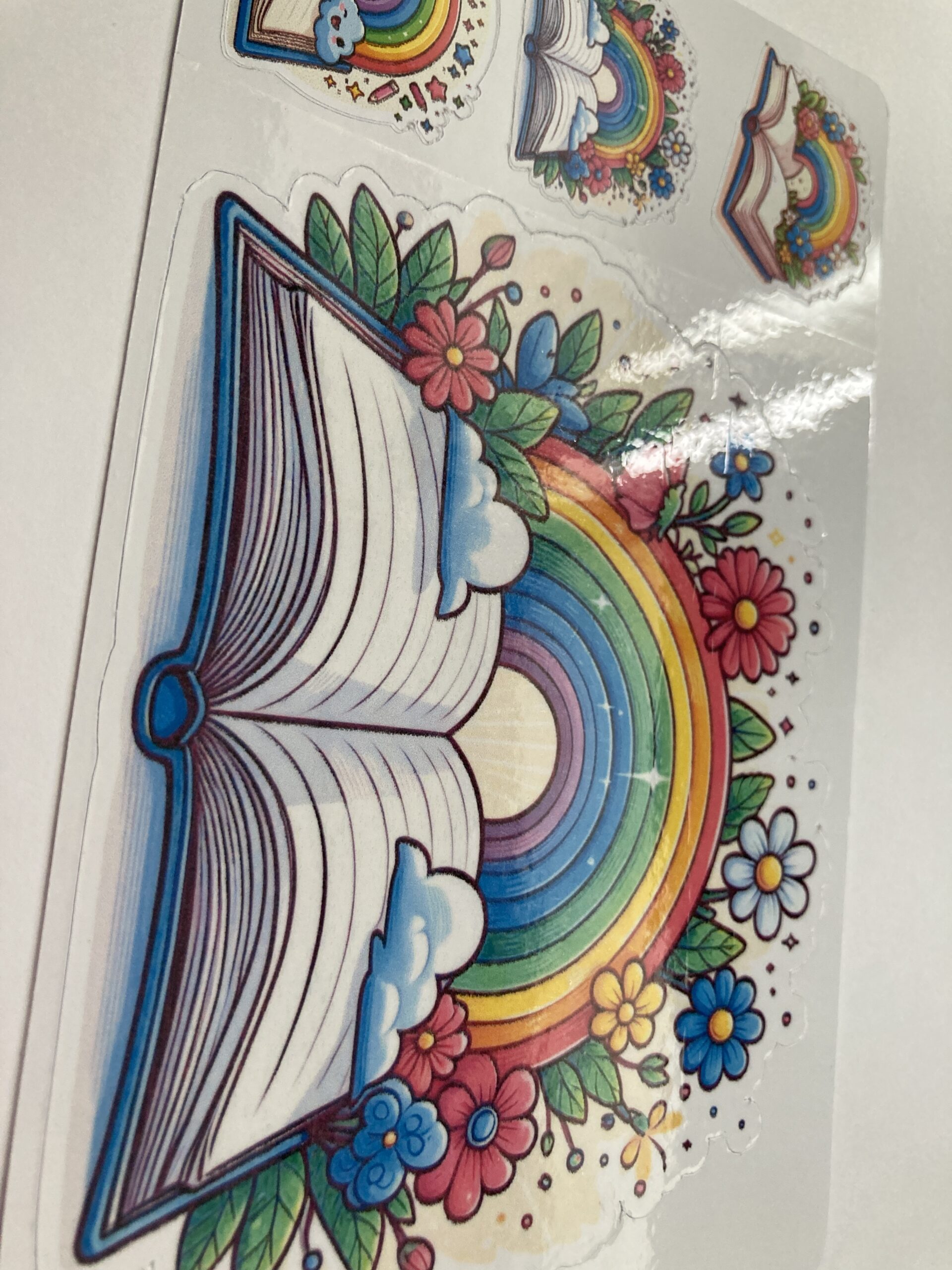Stickervel met Regenbogen - Breng Kleur in je Leven - Afbeelding 4