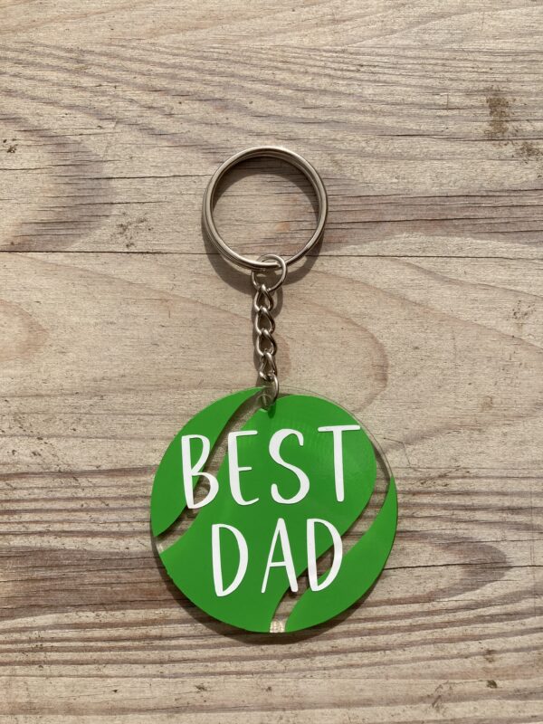 Sleutelhanger 'beste papa' - Afbeelding 4